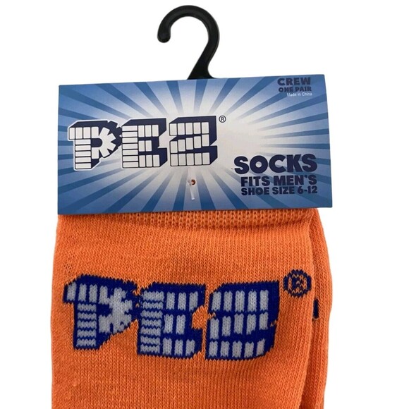 Novelty Funny Crew Socks: Pez, Sour Patch Kids Top Ramen Swedish Fish Brand - Picture 4 of 13